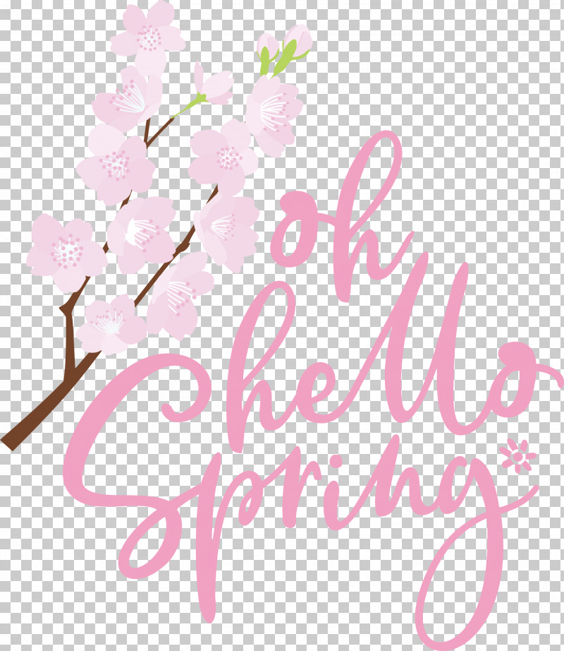 Oh Hello Spring Hello Spring Spring PNG, Clipart, Calligraphy, Cricut, Floral Design, Flower, Hello Spring Free PNG Download
