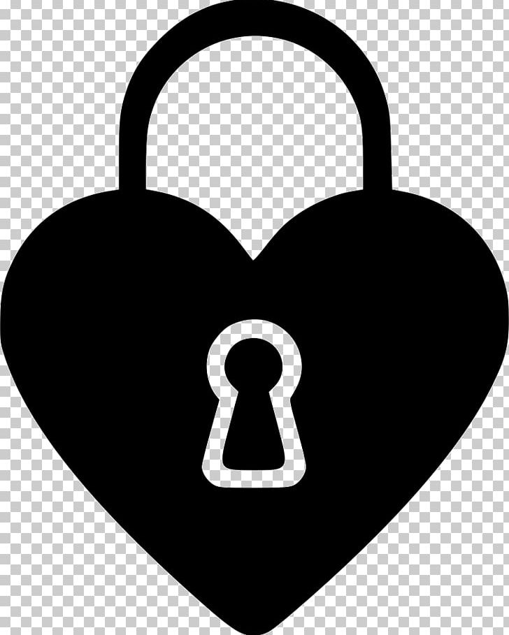 Computer Icons Scalable Graphics Illustration PNG, Clipart, Black And White, Computer Icons, Heart, Line, Lock Free PNG Download