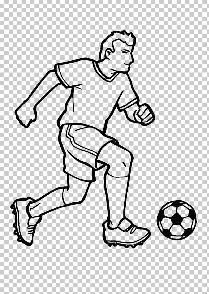 Football Player Ausmalbild Coloring Book Germany National Football Team PNG, Clipart, Angle, Area, Arm, Ausmalbild, Ball Free PNG Download