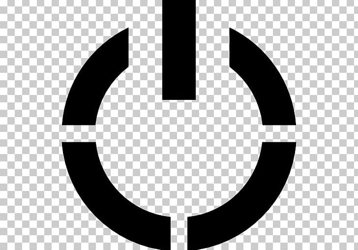 Power Symbol Computer Icons Button PNG, Clipart, Angle, Black And White, Brand, Button, Circle Free PNG Download