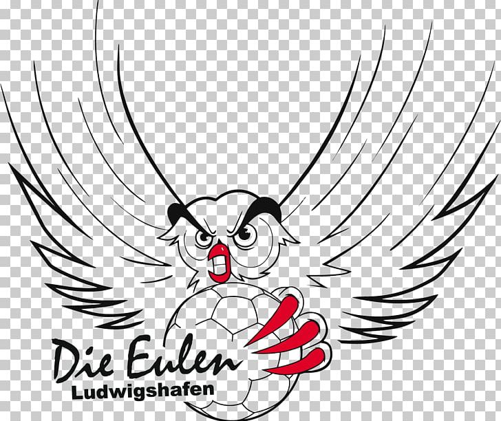 Die Eulen Ludwigshafen TSG 1881 Friesenheim E.V. Handball-Bundesliga DHB-Pokal PNG, Clipart, Art, Artwork, Beak, Bird, Black And White Free PNG Download