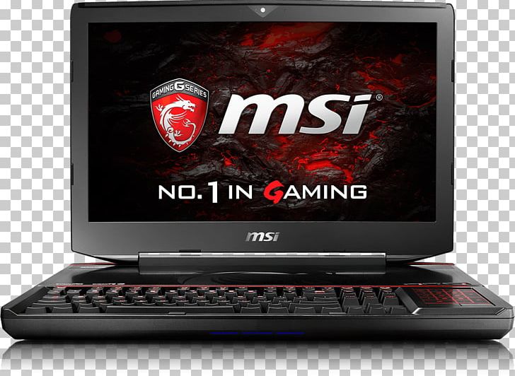 Laptop MSI GT83VR Titan SLI Scalable Link Interface Intel Core I7 PNG, Clipart,  Free PNG Download