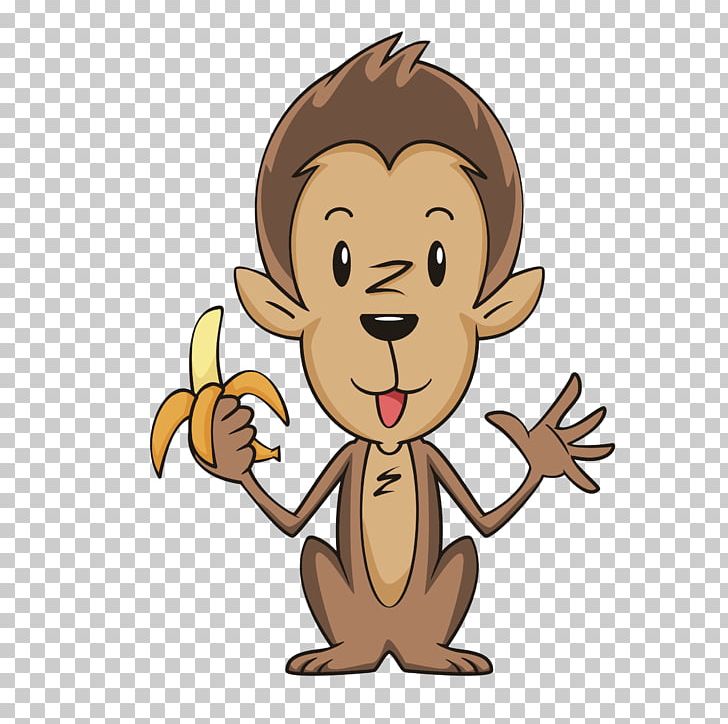 Monkey Drawing Cartoon Animaatio PNG, Clipart, Animaatio, Animal, Animals, Big Cats, Carnivoran Free PNG Download