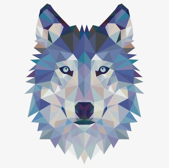 Geometric Wolf Avatar PNG, Clipart, Animal, Avatar Clipart, Blue, Blue Wolf, Creative Free PNG Download