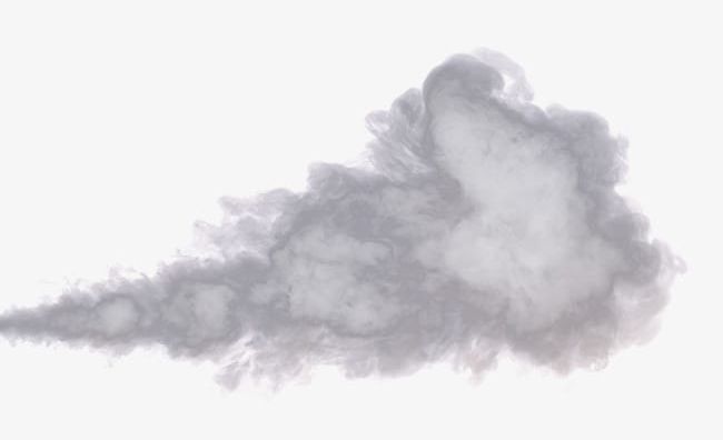 Gray Large Pieces Of Smoke PNG, Clipart, Black And White, Cloud, Clouds,  Design, Floating Smoke Free