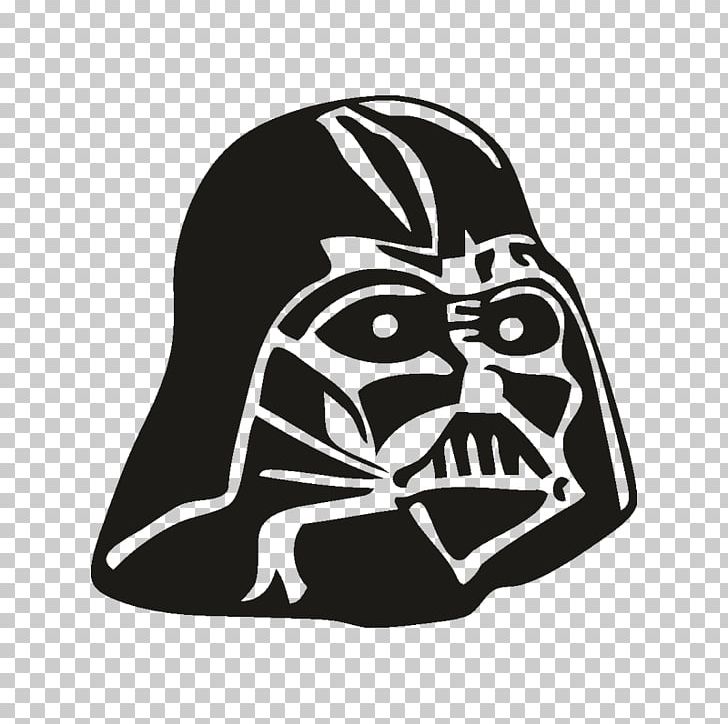 Anakin Skywalker Stormtrooper Sticker Star Wars Decal PNG, Clipart, Anakin Skywalker, Black, Black And White, Bone, Darth Free PNG Download