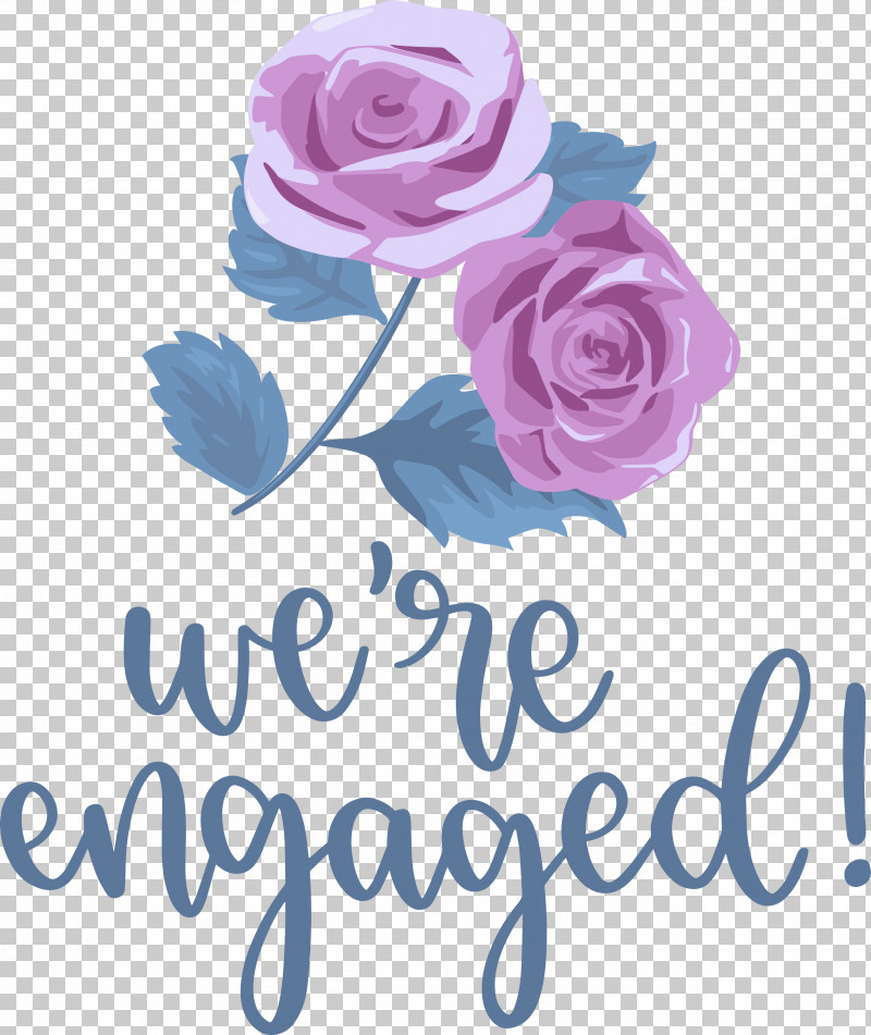 We Are Engaged Love PNG, Clipart, Blue, Blue Rose, Cabbage Rose, Cut Flowers, Floral Design Free PNG Download
