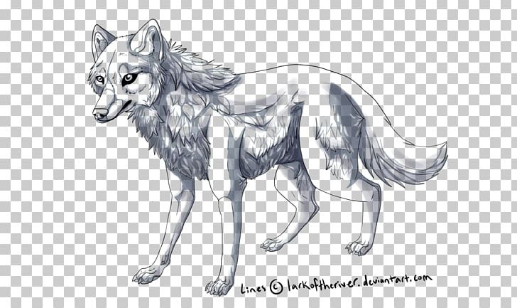 Gray Wolf Work Of Art Sketch PNG, Clipart, Art, Artist, Artwork, Black And White, Carnivoran Free PNG Download