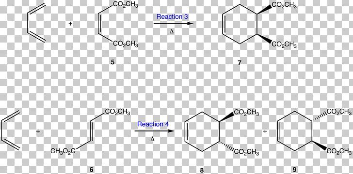 The Diels-Alder Reaction Diels–Alder Reaction Stereospecificity Chemical Reaction 1 PNG, Clipart, Angle, Area, Black And White, Chemical Reaction, Chemistry Free PNG Download