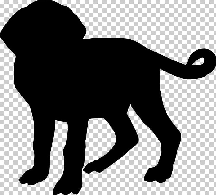 Dog Silhouette PNG, Clipart, Animal, Animals, Big Cats, Black, Black And White Free PNG Download