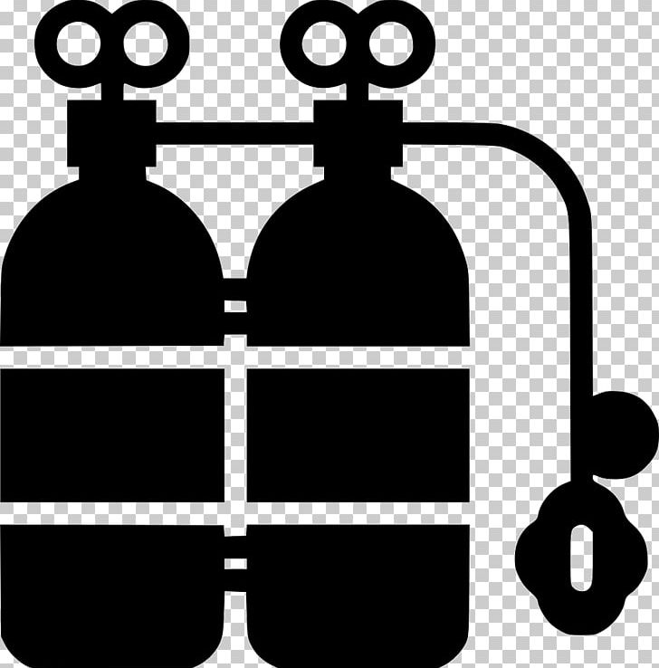 Oxygen Tank PNG, Clipart, Area, Black, Black And White, Bottle, Chemical Element Free PNG Download