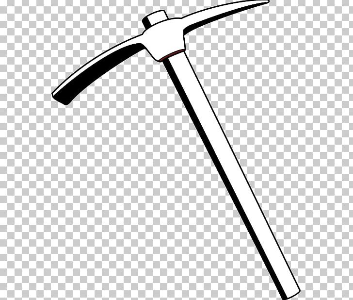 Pickaxe Illustration 土木工事 Paper Clip PNG, Clipart, Angle, Black, Black And White, Black M, Civil Engineering Free PNG Download