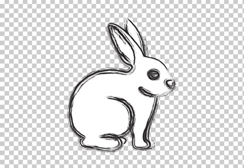 Rabbit Rabbits And Hares Line Art Hare Tail PNG, Clipart, Drawing, Hare, Line Art, Paint, Rabbit Free PNG Download