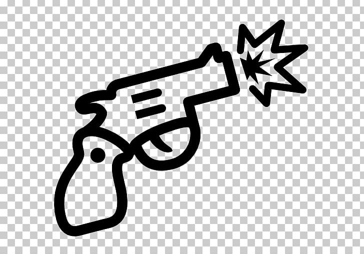 Firearm Pistol Revolver Computer Icons PNG, Clipart, Angle, Black And White, Blunderbuss, Brand, Computer Icons Free PNG Download