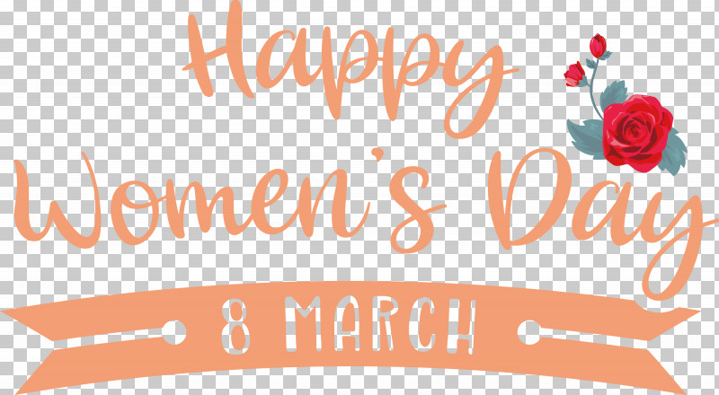 Womens Day Happy Womens Day PNG, Clipart, Flower, Happy Womens Day, Logo, Meter, Orange Sa Free PNG Download