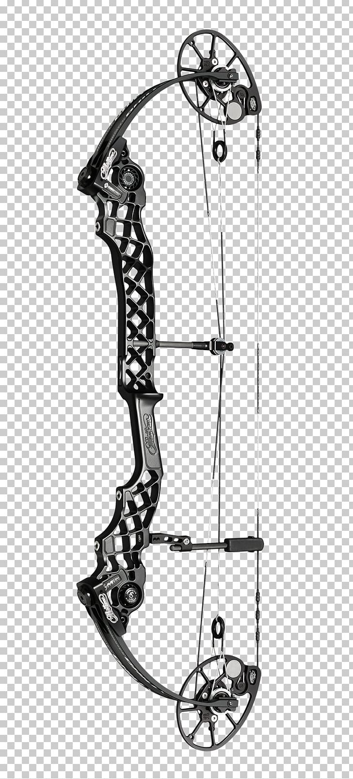 Bow And Arrow Compound Bows Cam Archery PNG, Clipart, Archery, Arrow, Auto Part, Black And White, Bow Free PNG Download