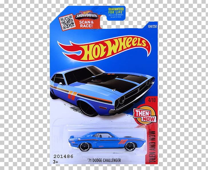 Dodge Challenger Car Hot Wheels Die-cast Toy PNG, Clipart, 164 Scale, Blue, Brand, Car, Car Model Free PNG Download