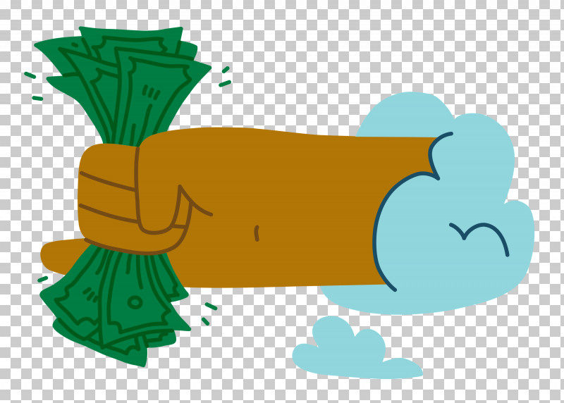 Hand Holding Cash Hand Cash PNG, Clipart, Behavior, Cartoon, Cash, Green, Hand Free PNG Download