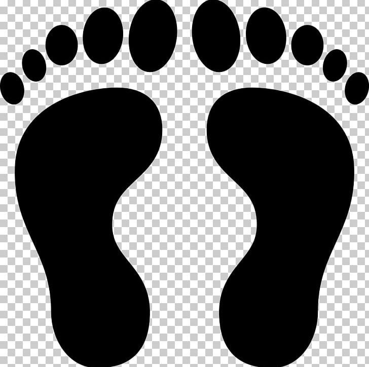 Footprints Computer Icons PNG, Clipart, Black, Black And White, Circle, Clip Art, Computer Icons Free PNG Download