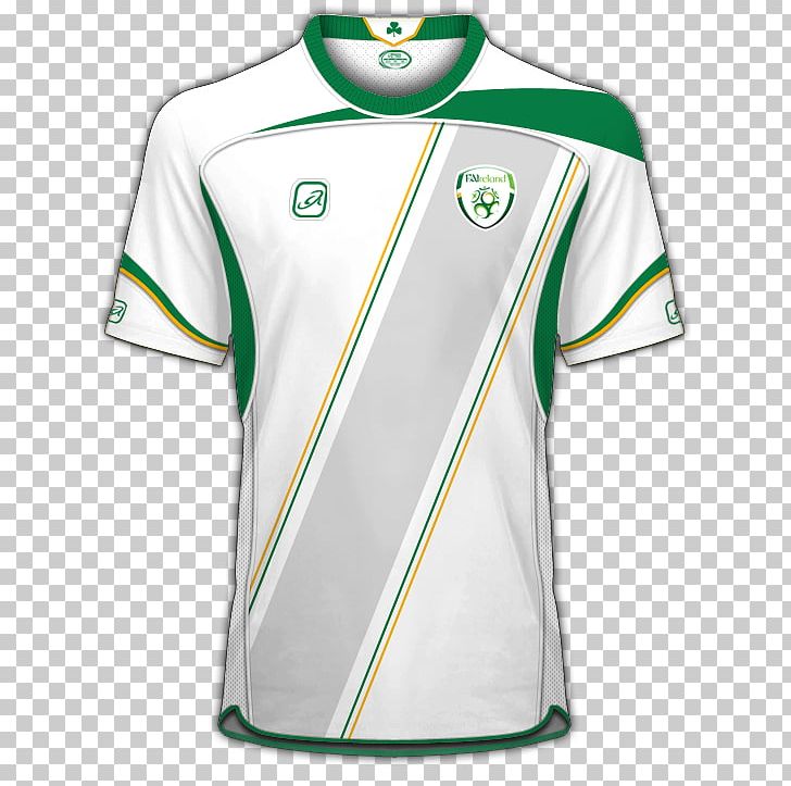 Sports Fan Jersey T-shirt Sleeve Uniform PNG, Clipart, Active Shirt, Clothing, Football, Green, Irish Free PNG Download