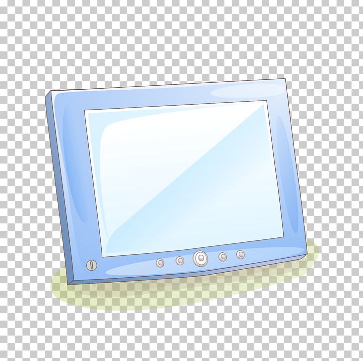Computer Monitor Text Rectangle PNG, Clipart, Angle, Blue, Blue Abstract, Blue Background, Blue Flower Free PNG Download