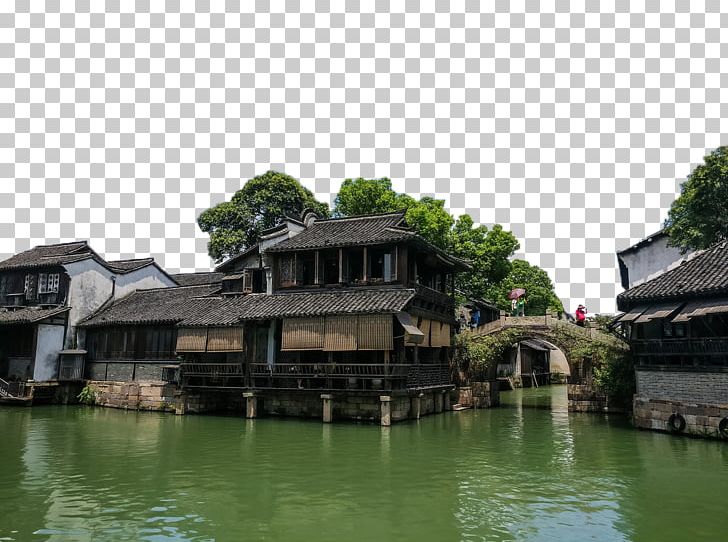 Ankang Wuzhen Wanzhou District Hezhou Jiangnan PNG, Clipart, Bayou, Building, Canal, China, Chinese Architecture Free PNG Download