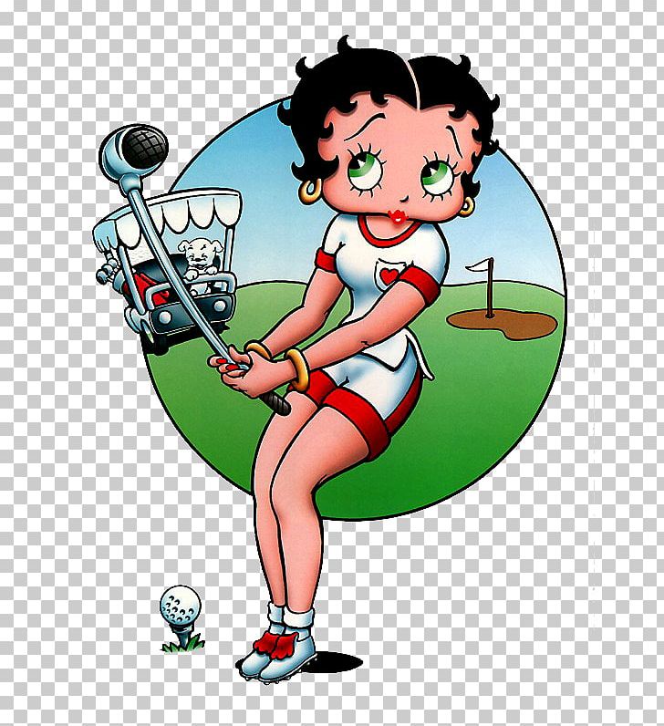 Betty Boop Golf Course Cartoon PNG, Clipart, Animaatio, Art, Baby Be Good, Ball, Betty Free PNG Download