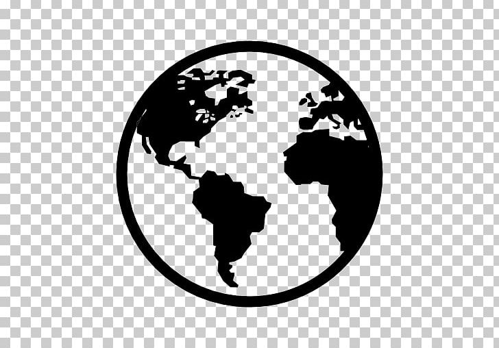 Globe Earth Computer Icons PNG, Clipart, Black And White, Black Business, Business Card, Circle, Computer Icons Free PNG Download