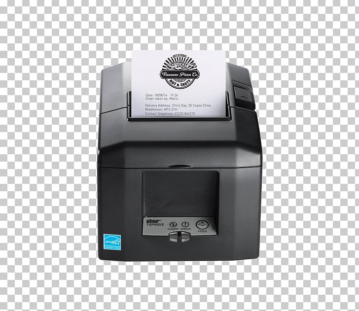 Thermal Printing Printer Point Of Sale Star Micronics Star TSP 654IIE Star TSP654II PNG, Clipart, Airprint, Barcode, Electronic Device, Electronics, Point Of Sale Free PNG Download