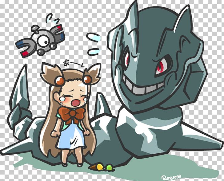 Pikachu Steelix Pokémon Heartgold And Soulsilver Chibi Png