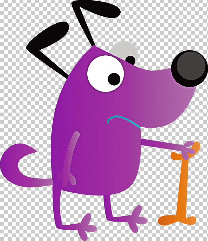 Violet Purple Cartoon Magenta PNG, Clipart, Cartoon, Cute Cartoon Dog, Magenta, Purple, Violet Free PNG Download