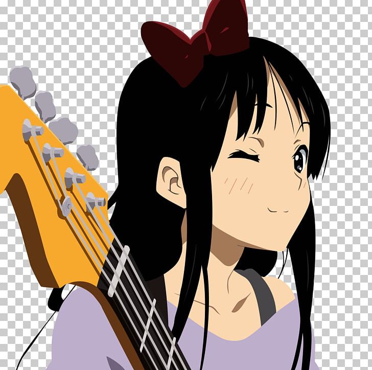 Mio Akiyama Ritsu Tainaka Yui Hirasawa Tsumugi Kotobuki Bass Guitar PNG, Clipart, Anime, Bass Guitar, Bassist, Cartoon, Character Free PNG Download