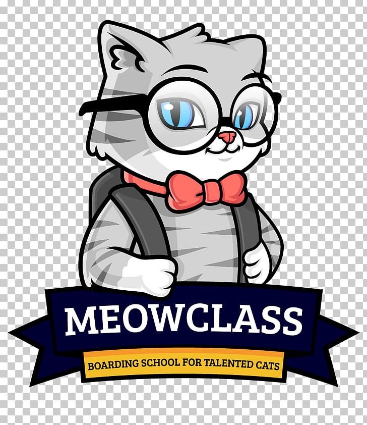 Cat MEOWCLASS Boarding School Mascot PNG, Clipart, Animal, Animals, Area, Artwork, Behavior Free PNG Download