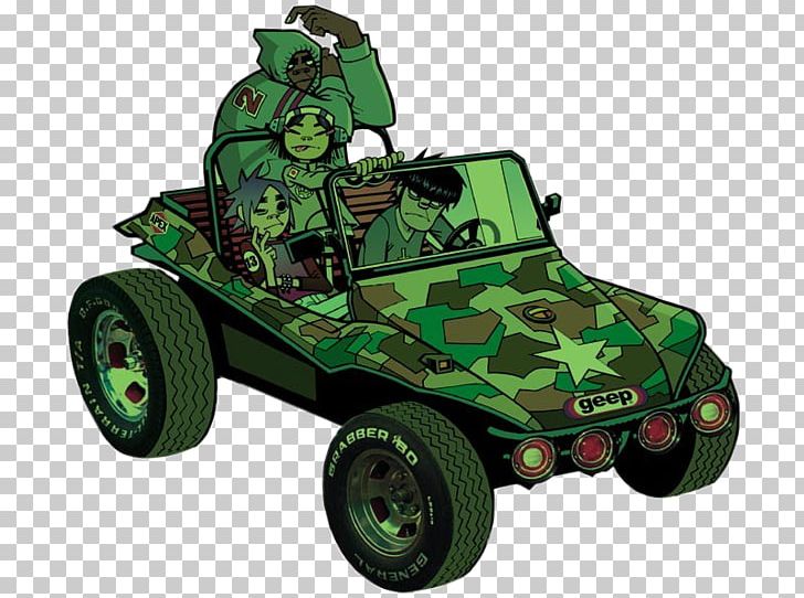Gorillaz 2-D 19-2000 Noodle Song PNG, Clipart, 192000, Armored Car, Car, Dan The Automator, Demon Days Free PNG Download