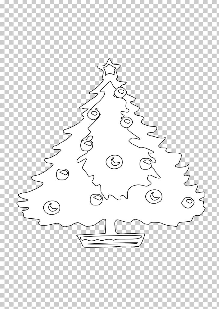 Christmas Tree Christmas Ornament Christmas Day Coloring Book Fir PNG, Clipart, Black And White, Christmas Day, Christmas Decoration, Christmas Ornament, Christmas Tree Free PNG Download