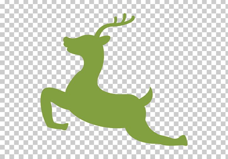 Reindeer Christmas Santa Claus Canidae PNG, Clipart, Amphibian, Antler, Carnivoran, Cartoon, Deer Free PNG Download