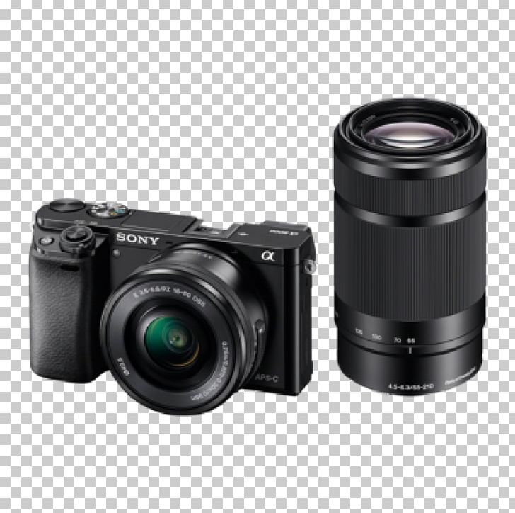 Sony α6000 Mirrorless Interchangeable-lens Camera Sony E PZ 16-50mm F/3.5-5.6 OSS 索尼 PNG, Clipart, 6000, Active Pixel Sensor, Alpha, Angle, Apsc Free PNG Download