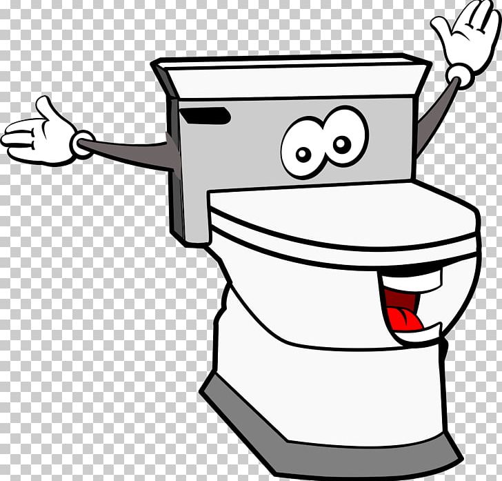 Toilet & Bidet Seats Bathroom PNG, Clipart, Area, Artwork, Bathroom, Black And White, Cartoon Free PNG Download