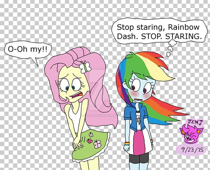 my little pony friendship is magic rainbow dash and fluttershy human