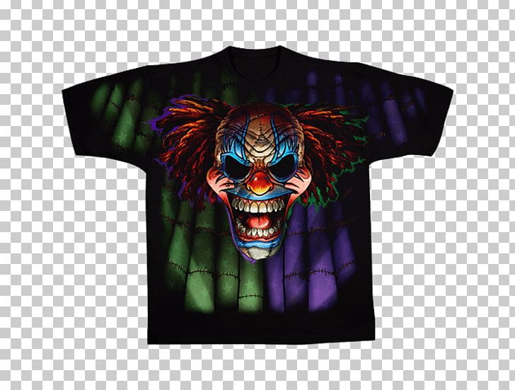 T-shirt Joker Evil Clown Dark Fantasy PNG, Clipart, Art, Bozo The Clown, Clothing, Clown, Costume Free PNG Download