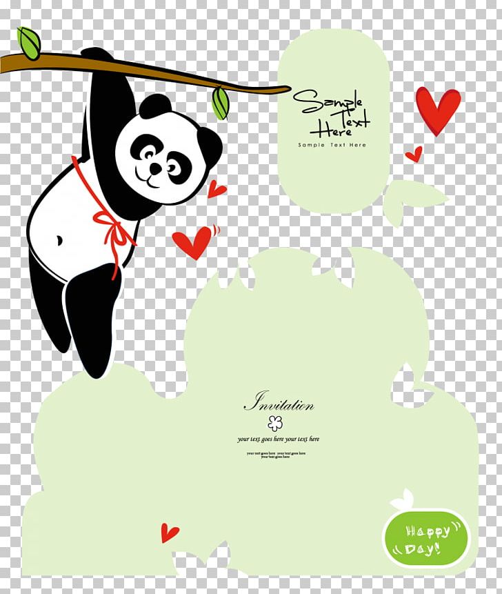 Giant Panda Red Panda Encapsulated PostScript PNG, Clipart, Art, Cartoon, Cdr, Computer Wallpaper, Cuteness Free PNG Download