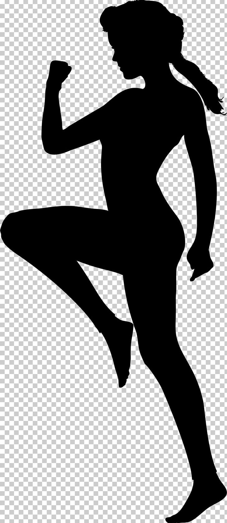 Physical Exercise Woman Silhouette Physical Fitness PNG, Clipart, Arm, Art, Black, Black And White, Exercise Balls Free PNG Download