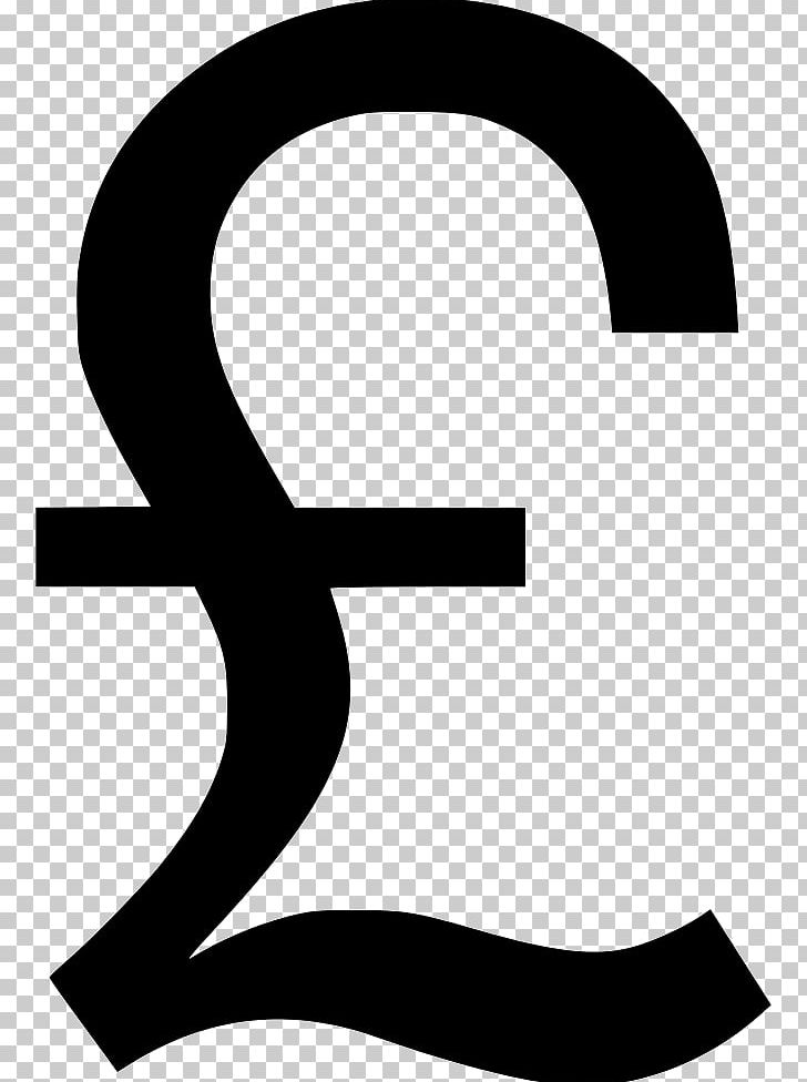 Pound Sign Pound Sterling Symbol PNG, Clipart, Area, Artwork, Black, Black And White, Circle Free PNG Download