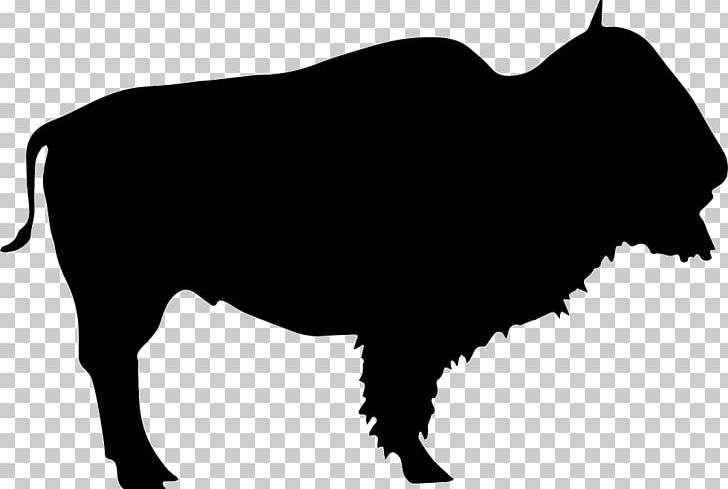 Wild Boar Silhouette PNG, Clipart, Animals, Beast, Bison, Black, Black And White Free PNG Download