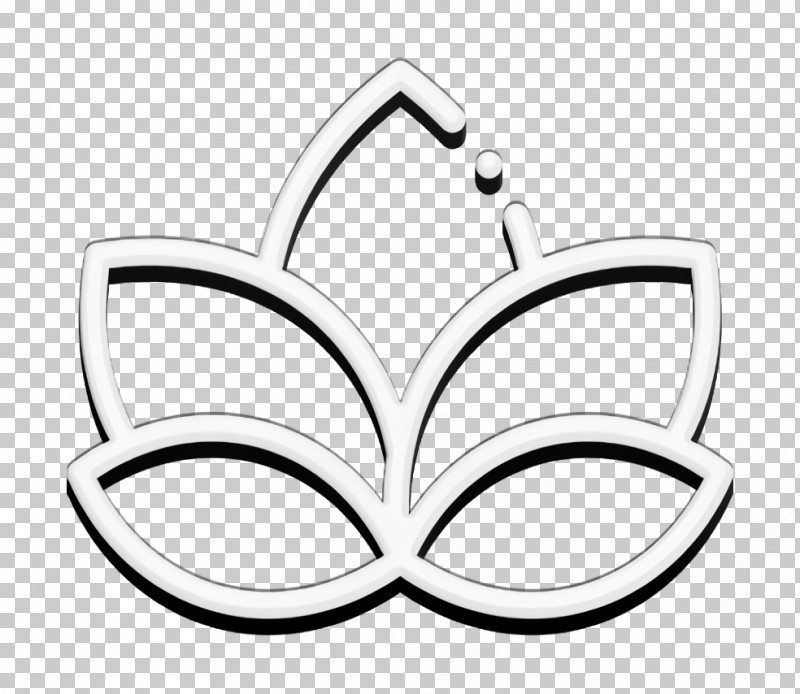 Lotus Flower Icon Spiritual Icon Yoga Icon PNG, Clipart, Automotive Industry, Black, Black And White, Chemical Symbol, Jewellery Free PNG Download