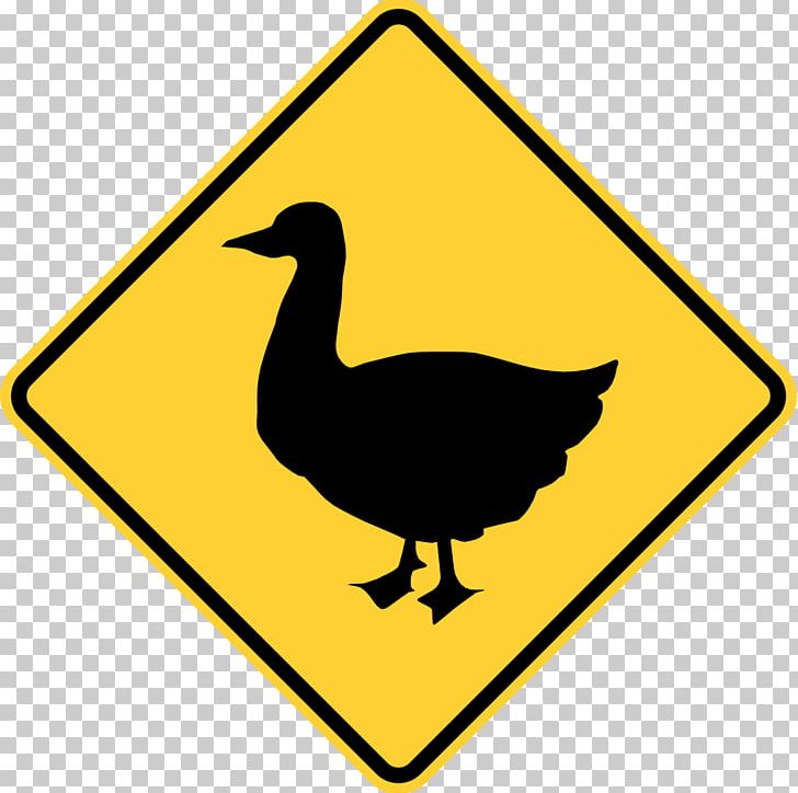 Duck Crossing Warning Sign Traffic Sign PNG, Clipart, Animals, Beak, Bird, Driving, Driving Test Free PNG Download