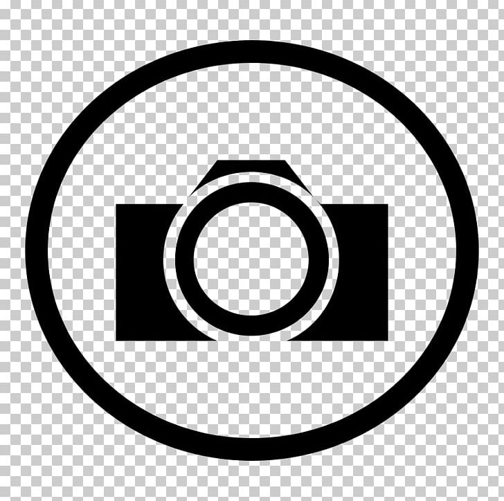 Camera Photography Logo Png Clipart Area Black And White Brand Camera Circle Free Png Download