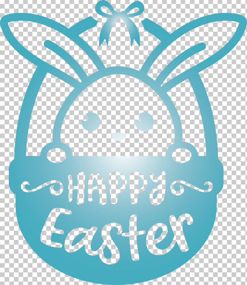 Happy Easter PNG, Clipart, Aqua, Happy Easter, Logo, Oval, Sticker Free PNG Download