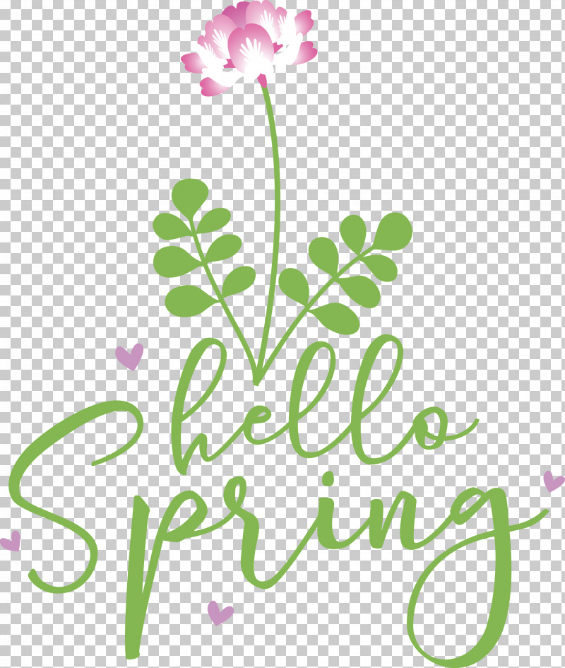 Hello Spring Spring PNG, Clipart, Drawing, Hello Spring, Leaf, Plants, Plant Stem Free PNG Download