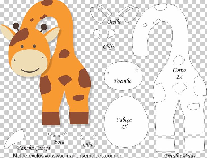 Molde Northern Giraffe Door Felt Handicraft PNG, Clipart, Adhesive, Animal, Animal Figure, Area, Artesanato Free PNG Download